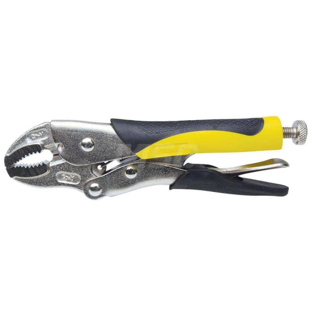 Pliers; Type: Locking ; Jaw Type: Grooved ; Overall Length (Inch): 7 ; Overall Length (Decimal Inch): 7.0000 ; Features: Curved