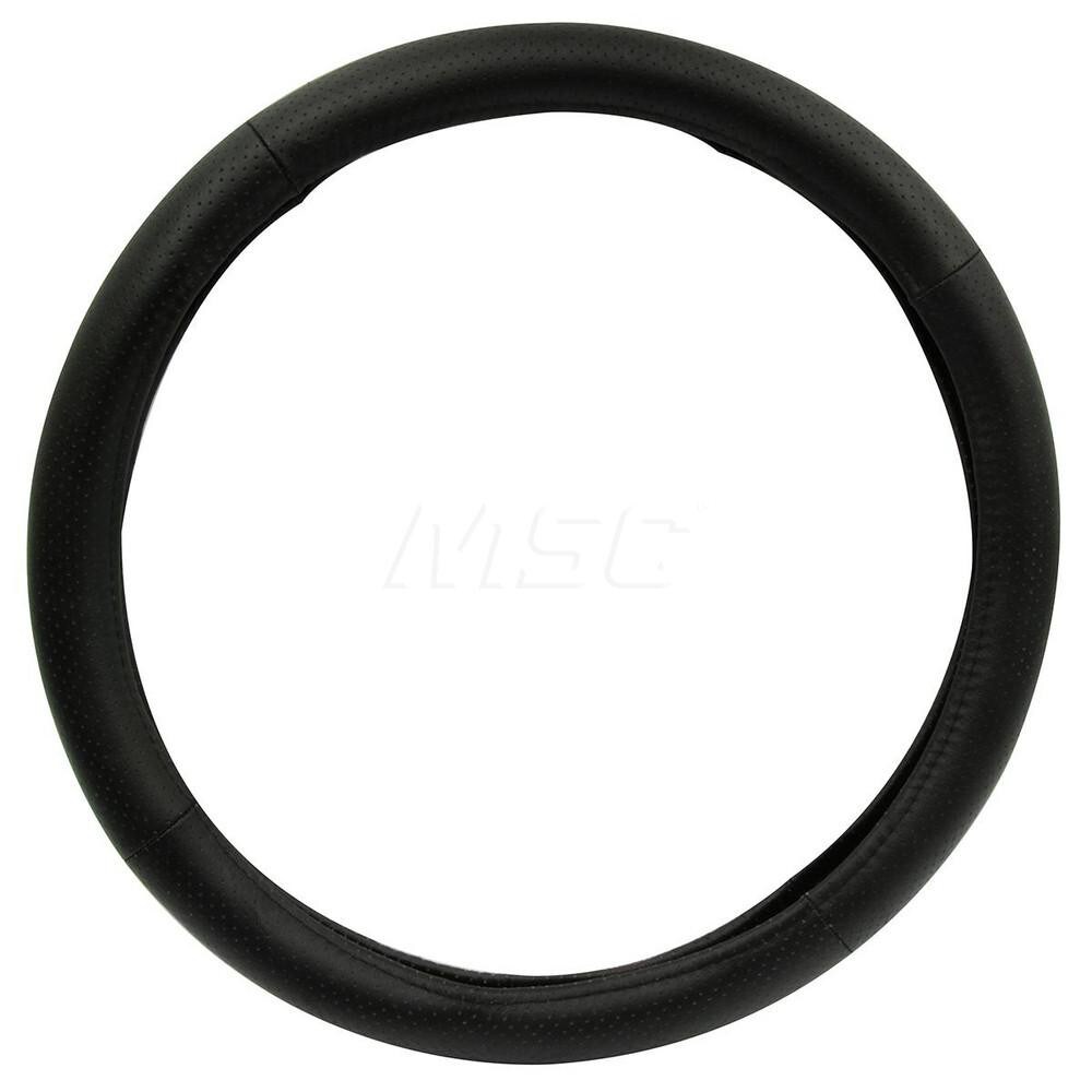 Vehicle Interior Covers; Type: Steering Wheel Cover ; Color: Black; Green ; Material: Leather ; Width (Inch): 18