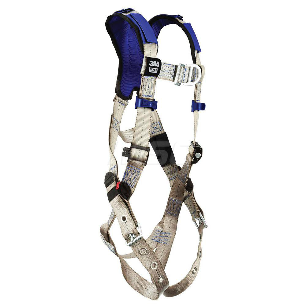 DBISALA Fall Protection Harnesses 420 Lb, Vest Style, Size Large