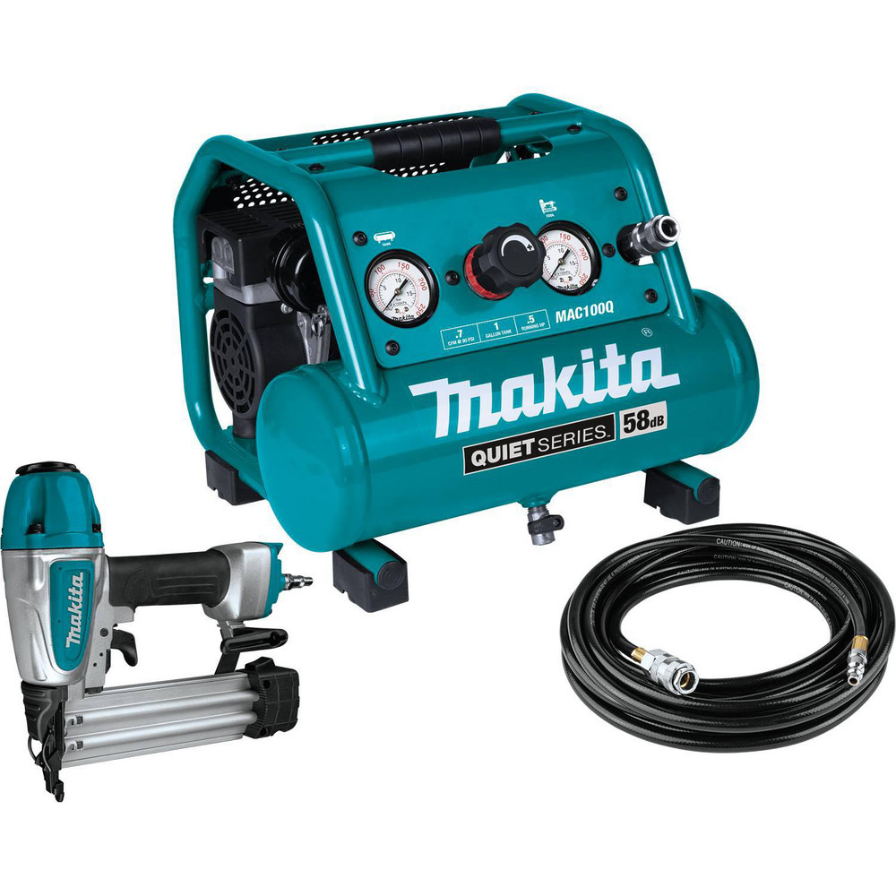 Makita Portable Electric Air Compressors; Horse Power .5; Input Voltage 110; Tank Style