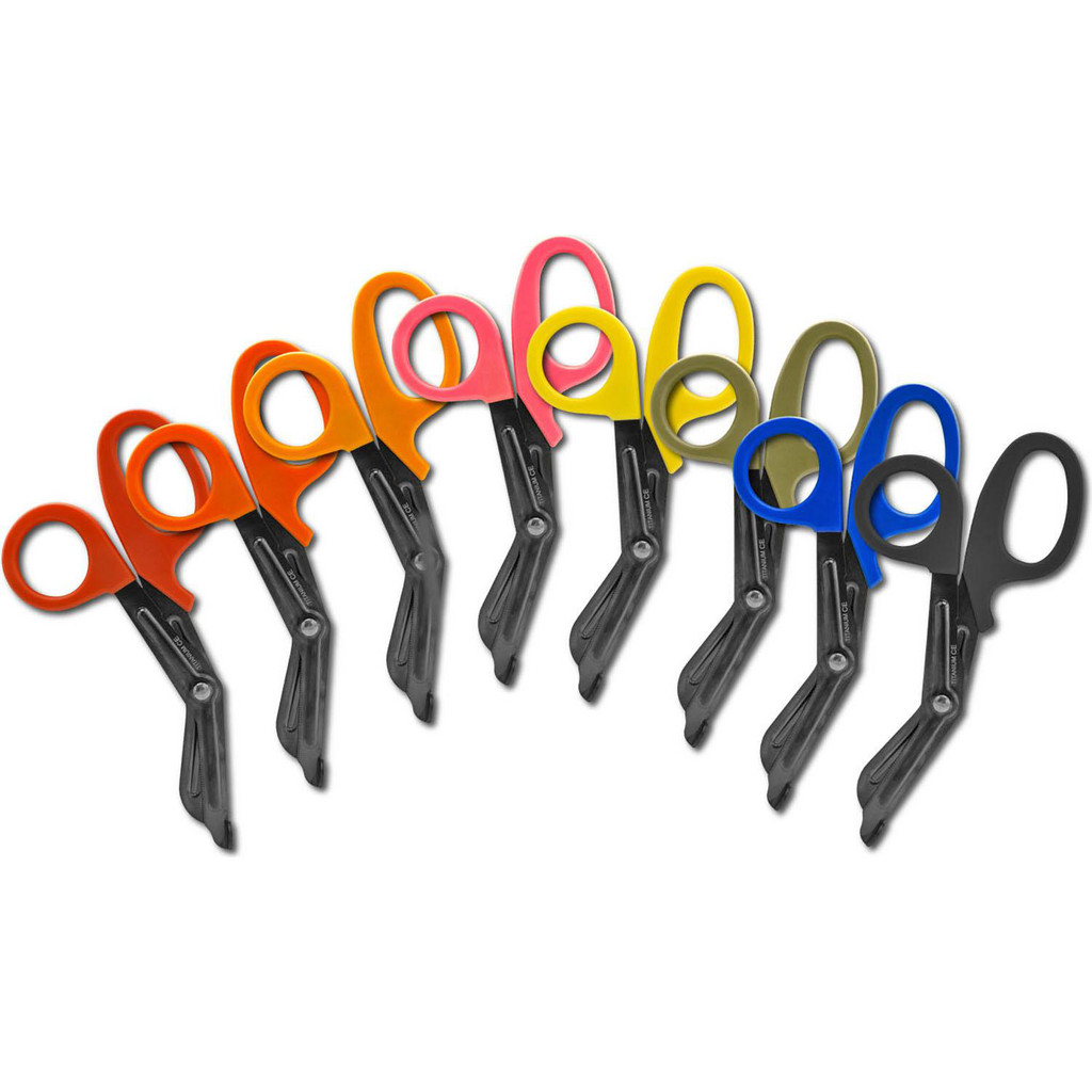 EMI Scissors, Forceps & Tweezers: Product Type: Scissor; Overall Length: 7.2500; Blade Material: Titanium; Handle Material: Plastic - 7.2500"