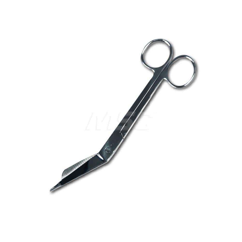 Scissors, Forceps & Tweezers; Product Type: Scissor ; Tip Shape: Blunt ; Blade Style: Straight; Curved ; Disposable: No ; Length (Inch): 7.25 ; Blade Material: Stainless Steel