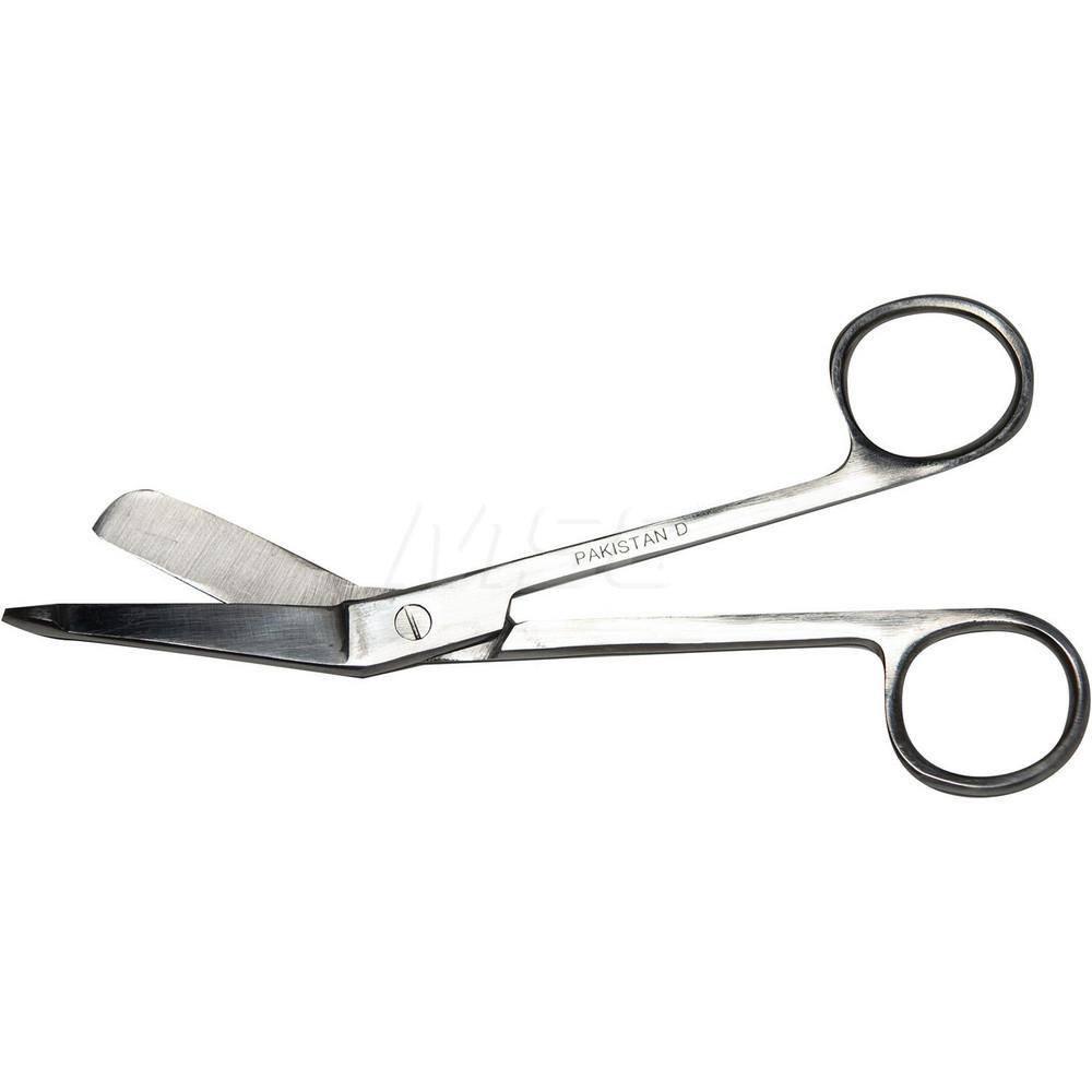 Scissors, Forceps & Tweezers; Product Type: Scissor ; Tip Shape: Blunt ; Blade Style: Straight; Curved ; Disposable: No ; Length (Inch): 5.50 ; Blade Material: Stainless Steel