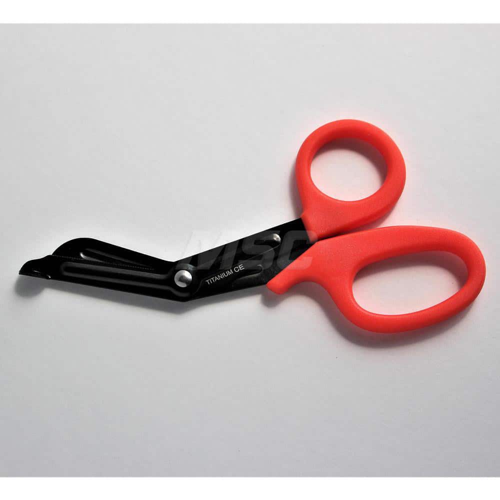 Scissors, Forceps & Tweezers; Product Type: Scissor ; Tip Shape: Blunt ; Blade Style: Straight; Curved ; Disposable: No ; Length (Inch): 7.25 ; Blade Material: Titanium