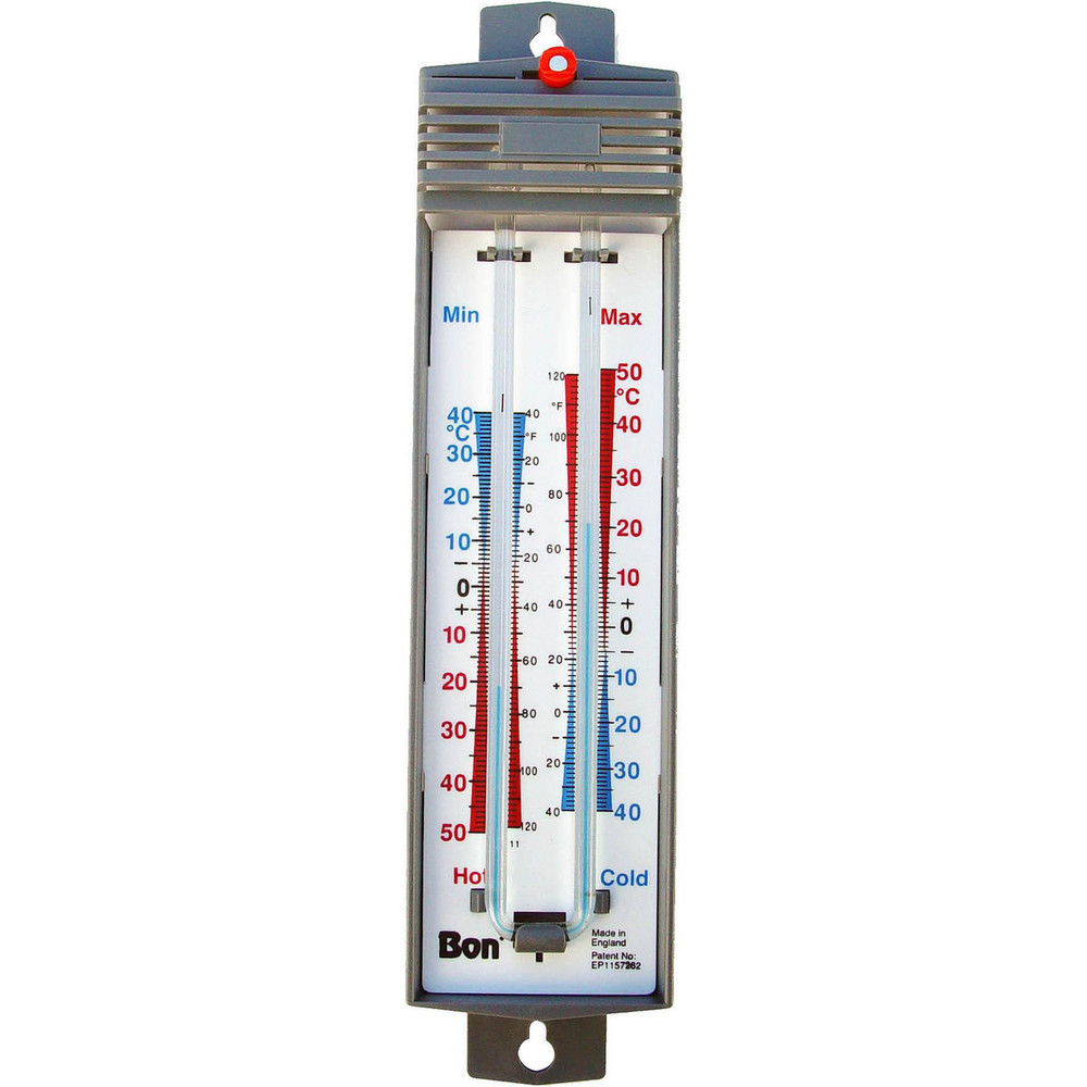 Bon Tool Wall Mounted Thermometers; Type Wall Mounted ; Minimum