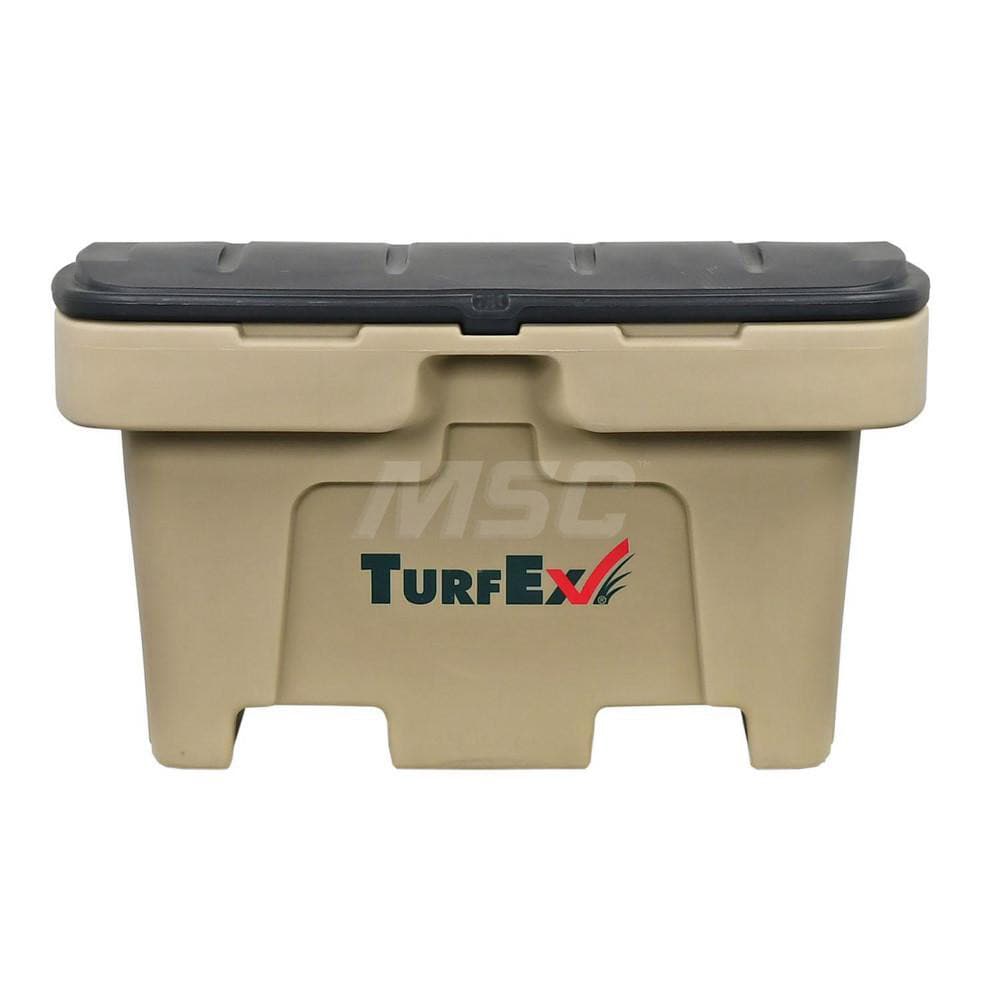 Bulk Storage Container: 33-1/4 x 48 x 27-3/4, 960 Lb, High Density  Polyethylene, Salt Storage Box