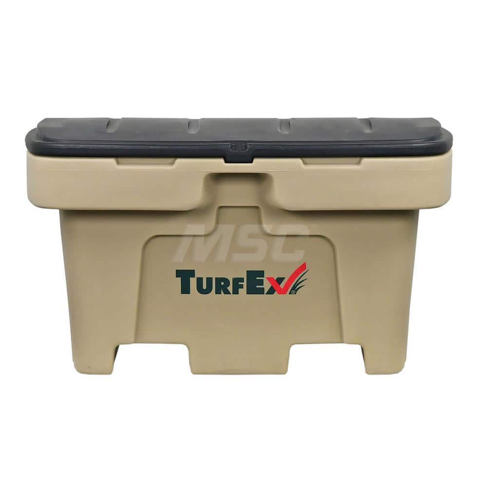 Bulk Storage Container: 33 x 48 x 27-3/4", 12 sq ft, Polyethylene, Storage Box
