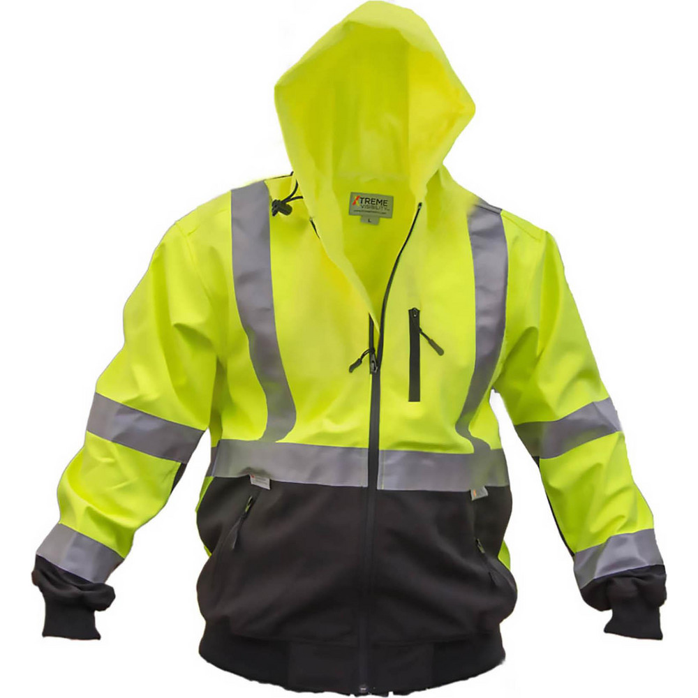 Bon Tool Work Jacket & Hooded Size Large, Polyester & Spandex