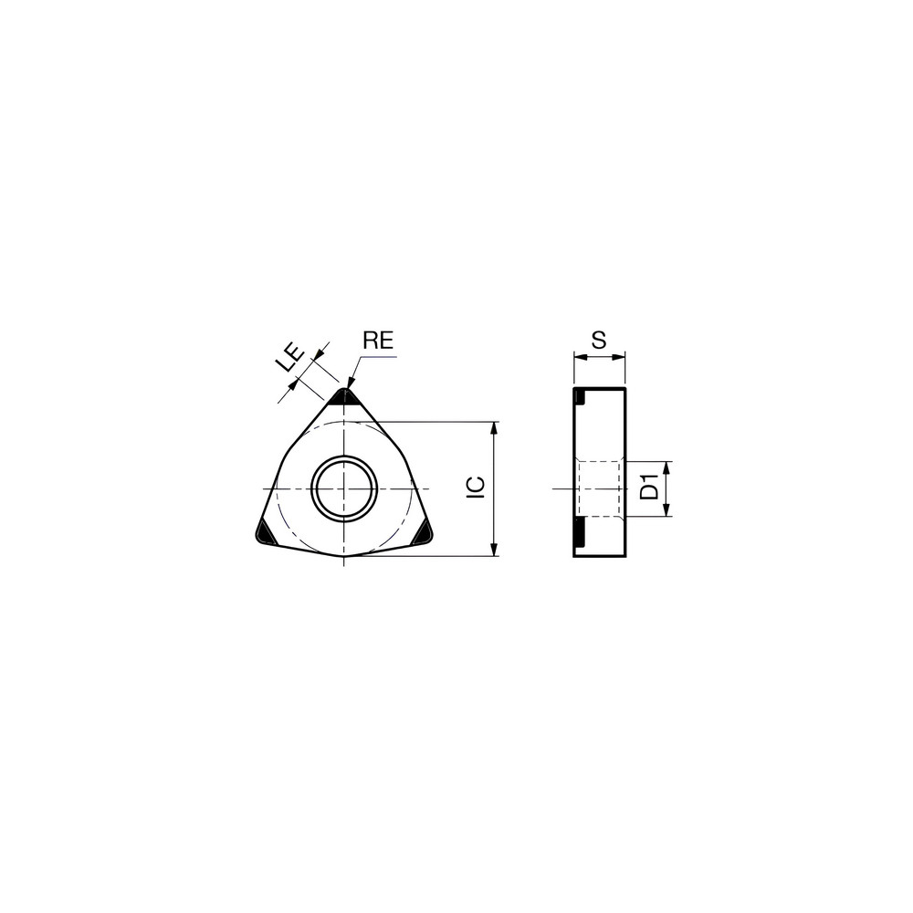 Tungaloy - Turning Insert: 3QP-WNGA432 BX360, PCBN | MSC Direct