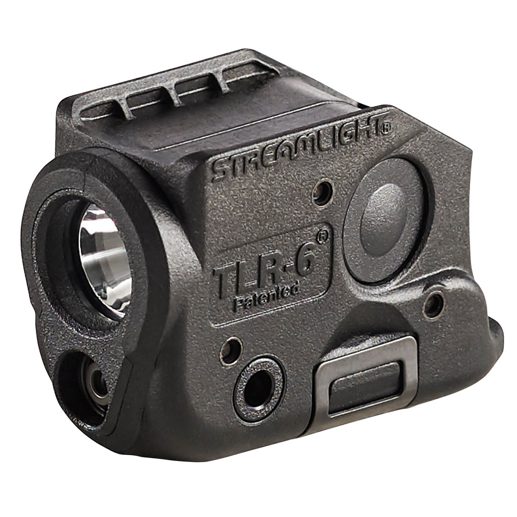 Streamlight | TLR® TLR-6 Compact Tactical Gun Light for the Taurus GX4 - 100 Lumens, 60 min Runtime, White LED Bulb, Black Body, Includes two CR