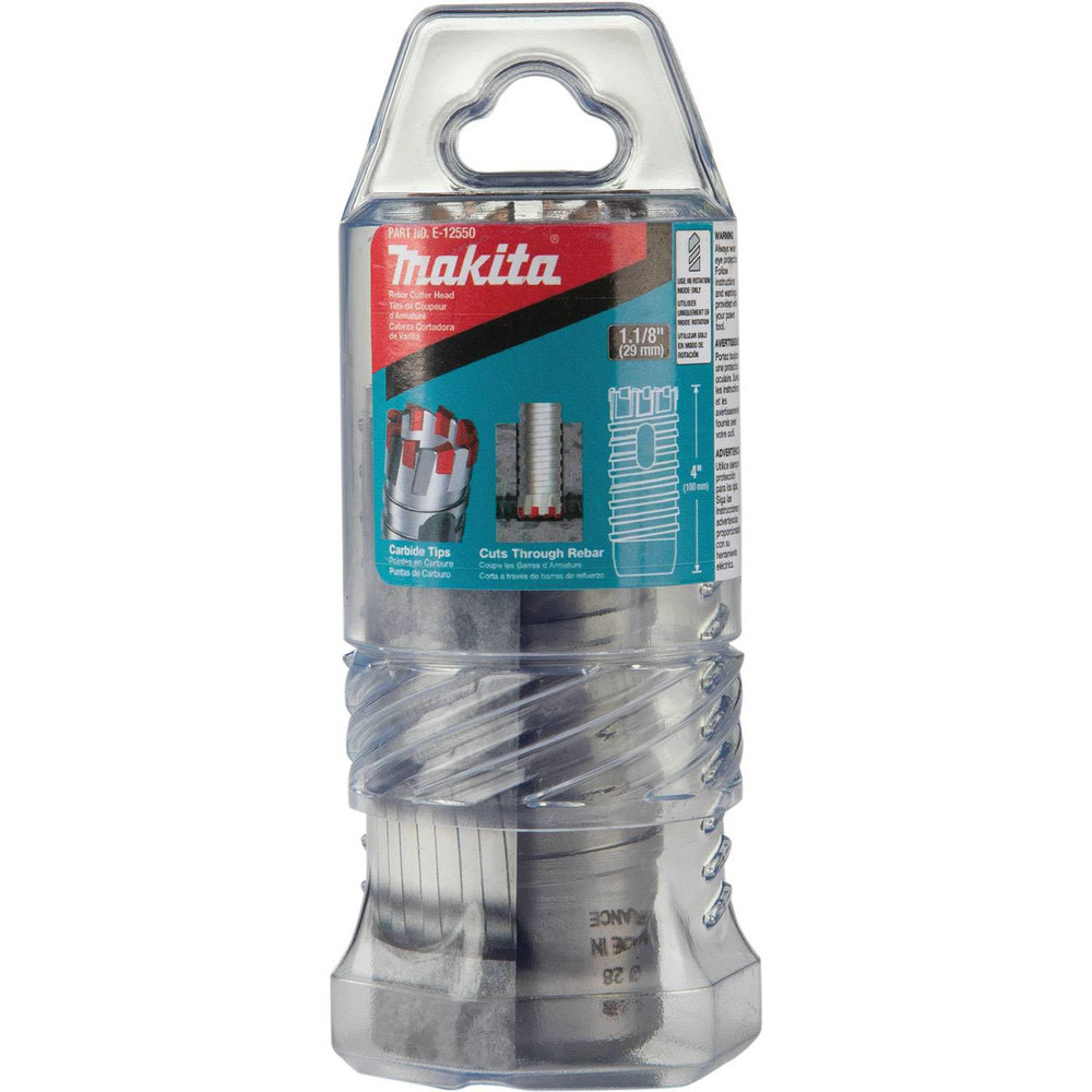 Makita Rebar Cutter Drill Bits; Drill Bit Size 1.125 in; Overall