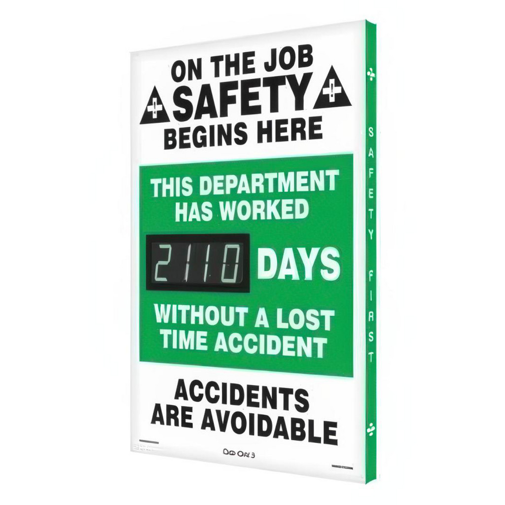Osha Record Sign AccuformNMC - 29X20