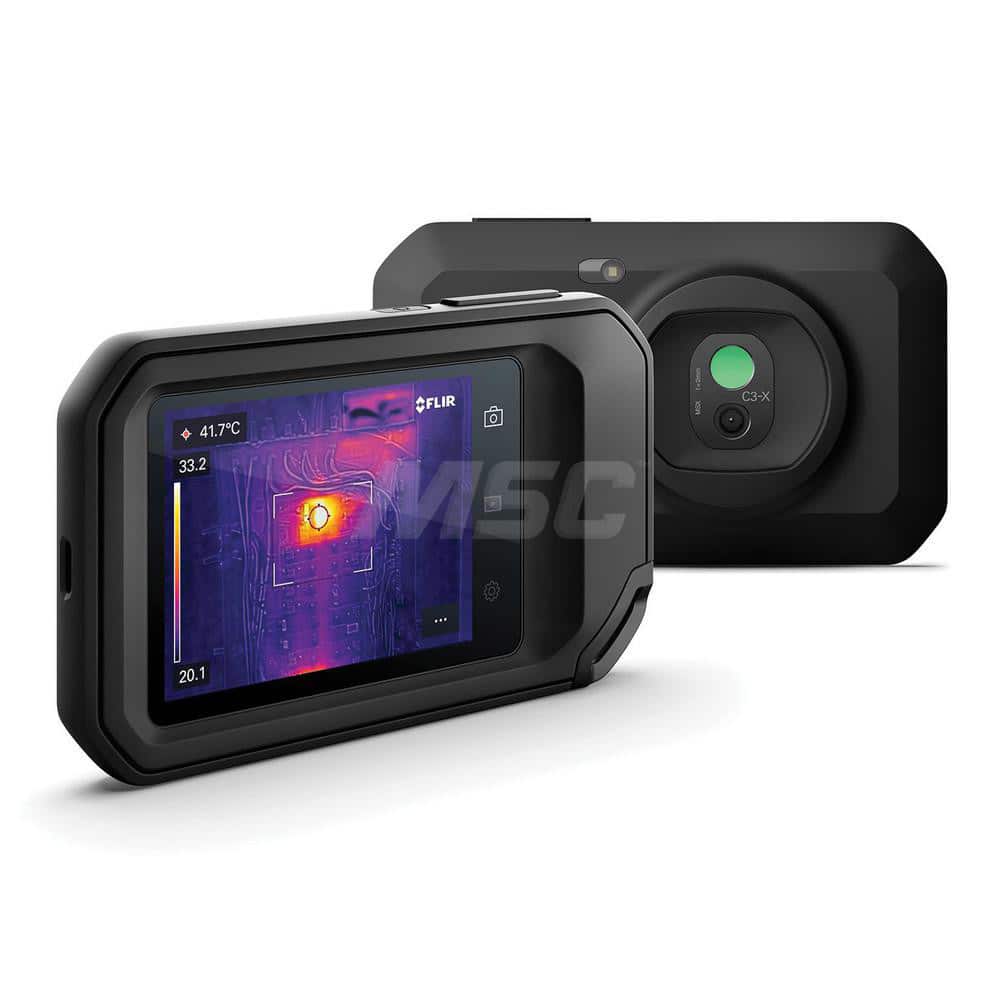 Thermal Imaging Cameras; Camera Type: Thermal Imaging IR Camera; Display Type: 3" Color LCD; Compatible Surface Type: Dull; Dark; Light; Shiny; Field Of View: 24 Degree Horizontal x 18 Degree Vertical; Power Source: Li-Ion Rechargeable Battery; Batteries