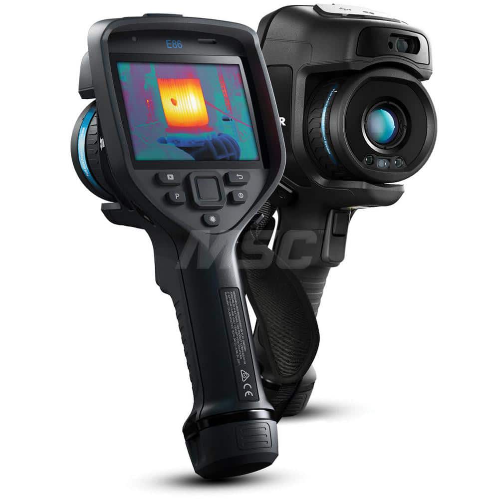 Thermal Imaging Cameras; Camera Type: Thermal Imaging IR Camera; Display Type: 4" Color LCD Touchscreen; Compatible Surface Type: Dull; Dark; Light; Shiny; Field Of View: 24 Degree Horizontal x 18 Degree Vertical; Power Source: Li-Ion Rechargeable Battery