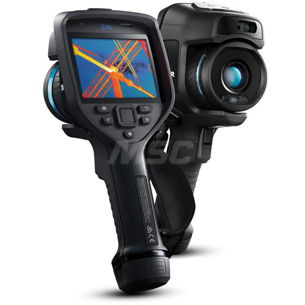 Thermal Imaging Cameras; Camera Type: Thermal Imaging IR Camera; Display Type: 4" Color LCD Touchscreen; Compatible Surface Type: Dull; Dark; Light; Shiny; Field Of View: 24 Degree Horizontal x 18 Degree Vertical; Power Source: Li-Ion Rechargeable Battery