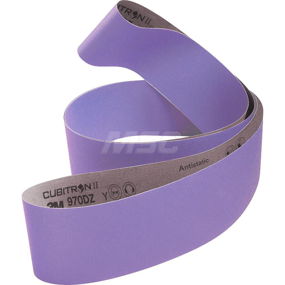 3M Abrasive Belt 4" Wide, 901/2" OAL, Ceramic MSC Direct