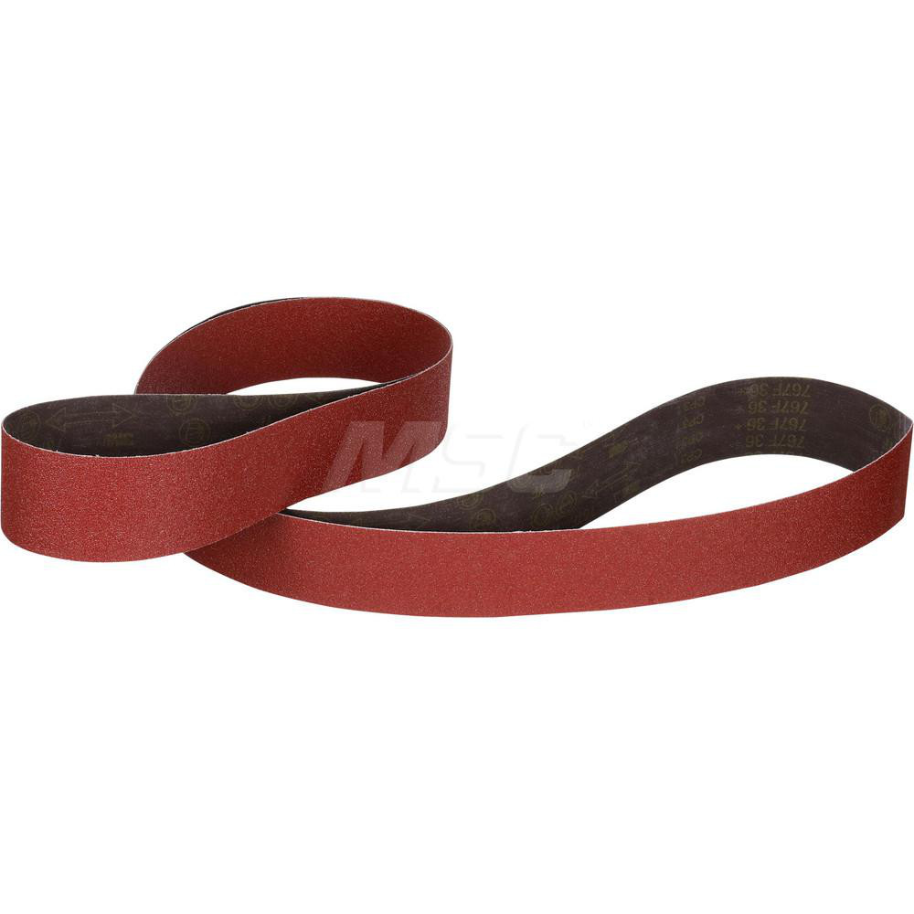3M Abrasive Belt 3" Wide, 132" OAL, 36 Grit, Ceramic MSC
