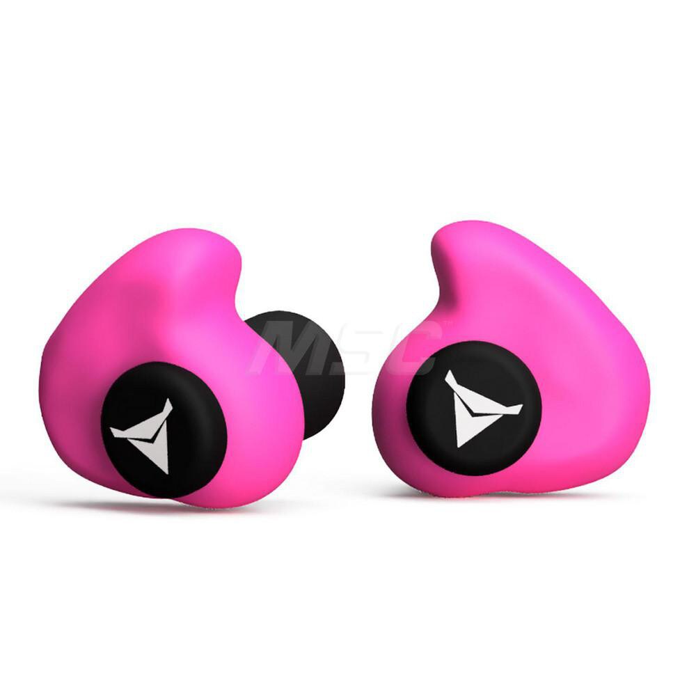 Earplug: 31dB, Foam, Plastic & Silicon Rubber Tip, Barrel, Cone, Triple-Flange & Custom Molded, No Roll, Push-In Stem & Roll Down, Uncorded