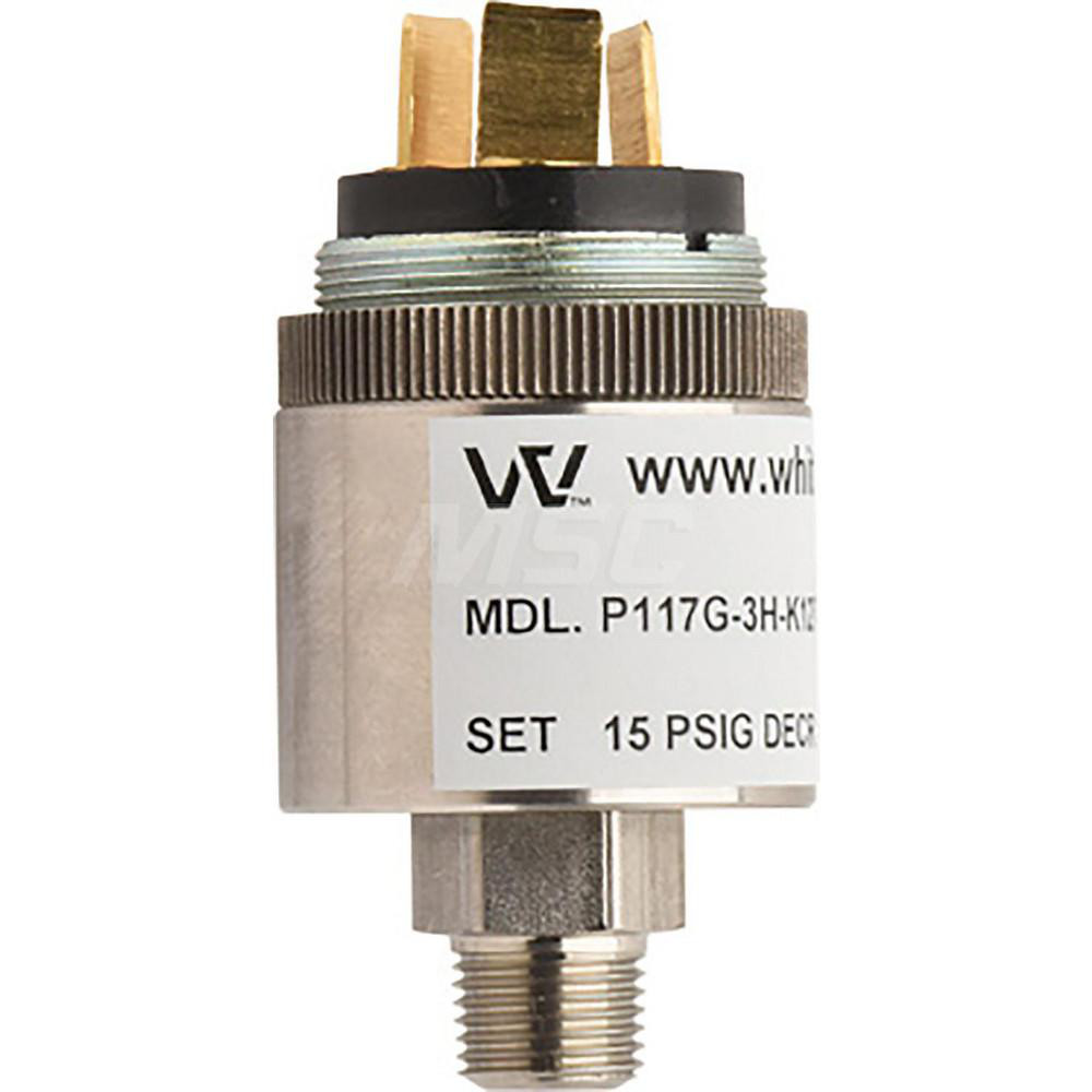 Whitman Controls Compact, Cylindrical & Miniature Pressure Switch