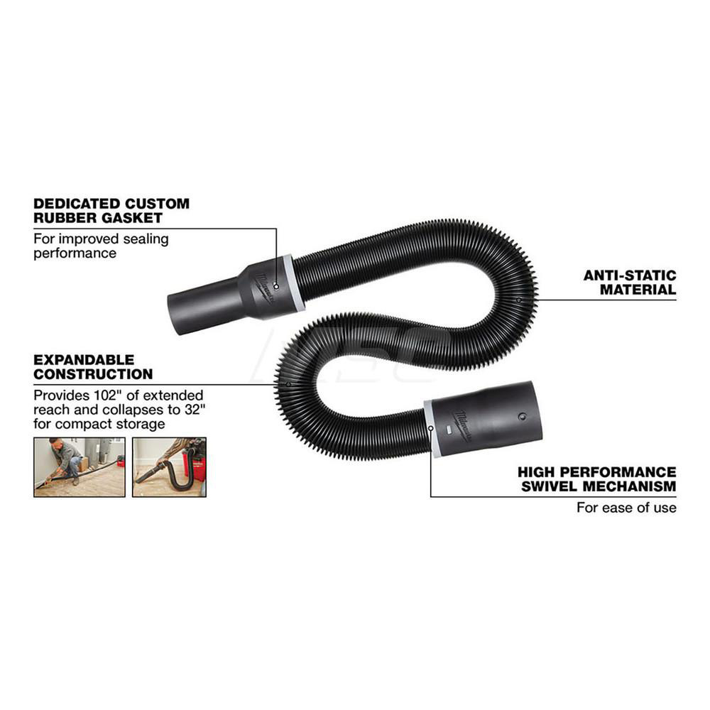 Milwaukee Tool Vacuum Cleaner Hoses; Hose Type Standard; Hose
