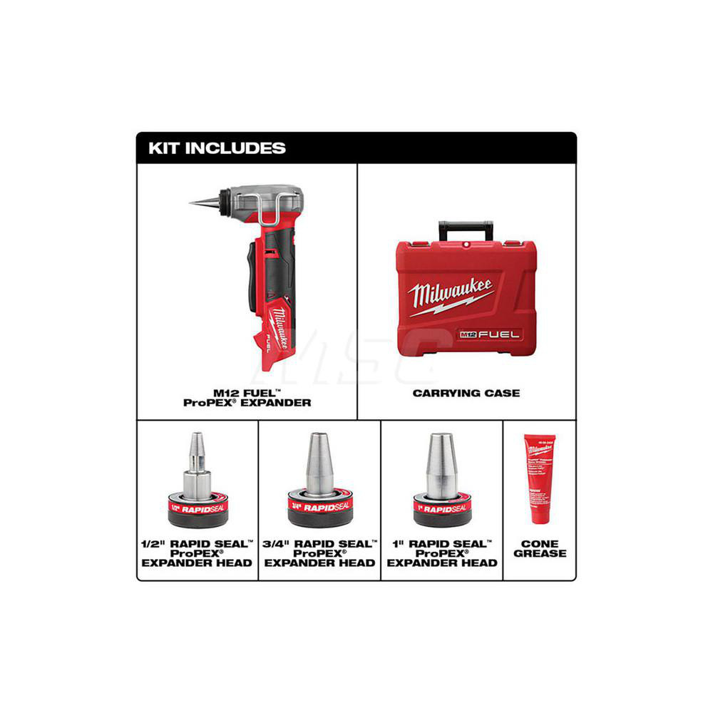 Milwaukee Tool Radiant Heat Tubing Expanders; Type Expander; Type