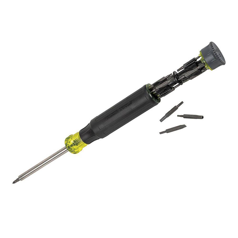 Bit Screwdrivers; Tip Type: Hex; Nutdriver; Phillips; Slotted; Torx ; Drive Size: 0.25 in ; Torx Size: T3; T4; T5H; T6H; T7H; T8H; T9H; T10H; T15H ; Phillips Point Size: #000;#00;#0;#1;#2 ; Slotted Point Size: 1; 2; 2.5; 3; 3.5 ; Shaft Length: 6.3500