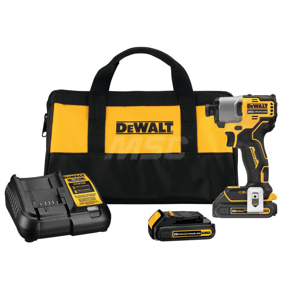 DeWALT Cordless Impact Driver 20V 1 4 Drive 3 200 RPM