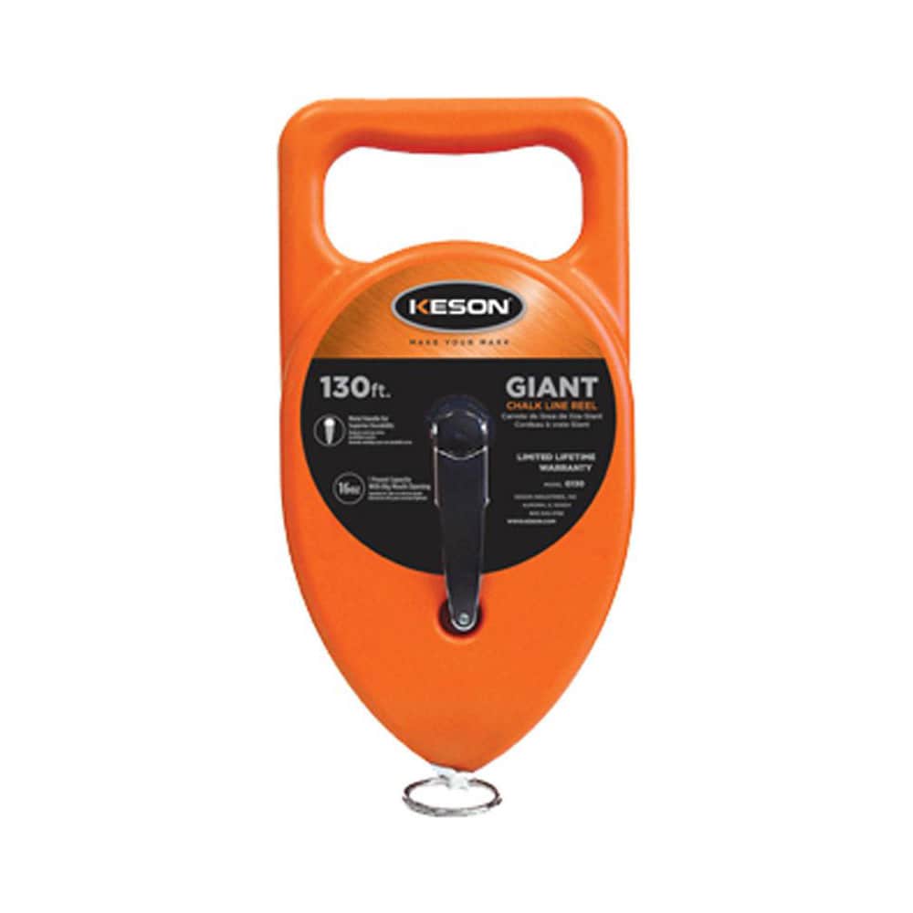 Chalk Line Reels; Type: Chalk Reel ; Length (Feet): 130