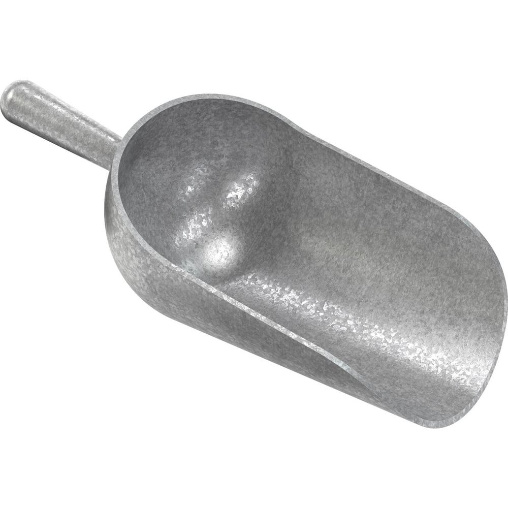 Bon Tool 12-849 Scoops; Type: Scoop with Handle ; Scoop Shape: Round ; Color: Silver ; Volume Capacity: 1.0 ; Bowl Length: 8in ; Bowl Width: 5in 