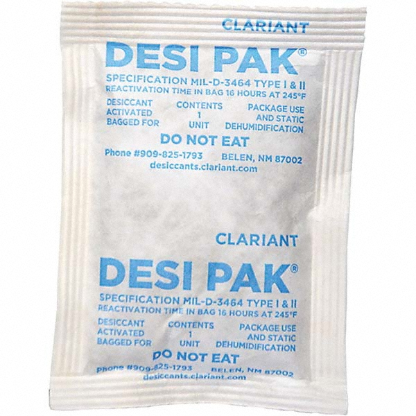 Armor Protective Packaging Desiccant Packets; Material Clay; Packet