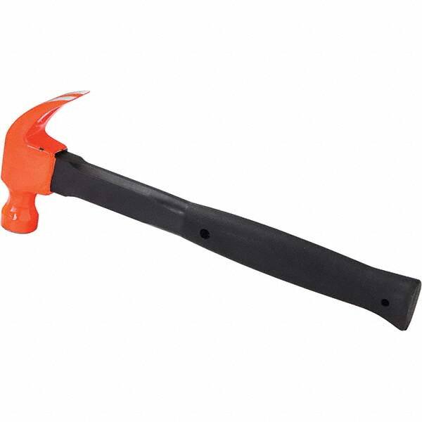 Nail & Framing Hammers; Claw Style: Curved ; Head Weight Range: 16 oz. - 20 oz. ; Overall Length Range: 9" - 13.9" ; Handle Material: Steel w/Grip ; Face Surface: Smooth ; Head Weight (oz.): 16