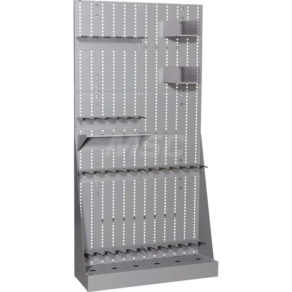 Gun Cabinets & Accessories; Type: Open Weapon Rack ; Width (Inch): 42 ; Depth (Inch): 15 ; Height (Inch): 83 ; Type of Weapon Accomodated: M4; M16 ; Gun Capacity: 18