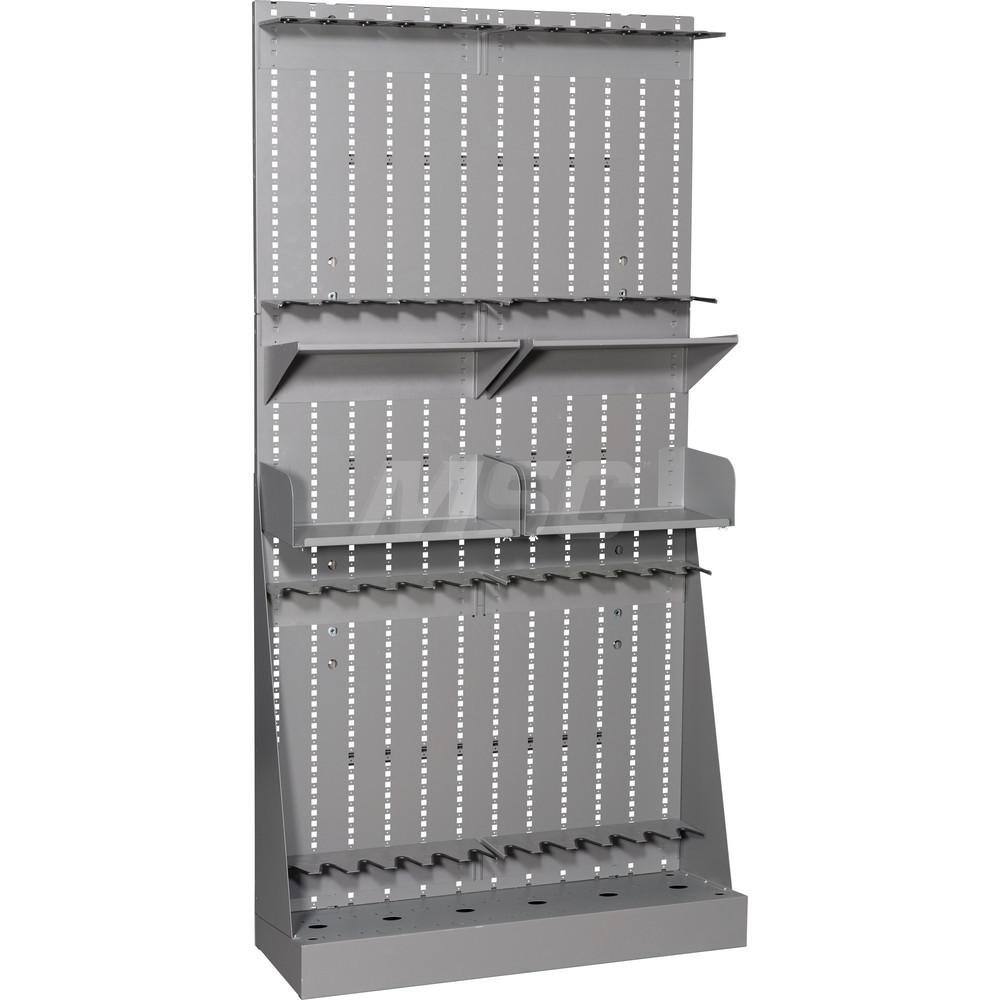 Gun Cabinets & Accessories; Type: Open Weapon Rack ; Width (Inch): 42 ; Depth (Inch): 15 ; Height (Inch): 83 ; Type of Weapon Accomodated: M4; M16 ; Gun Capacity: 24