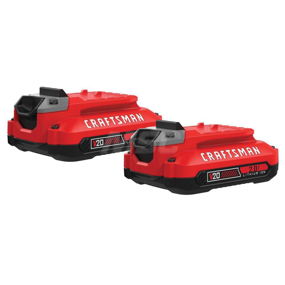 Craftsman CMCB202-2 Power Tool Battery: 20V, Lithium-ion 