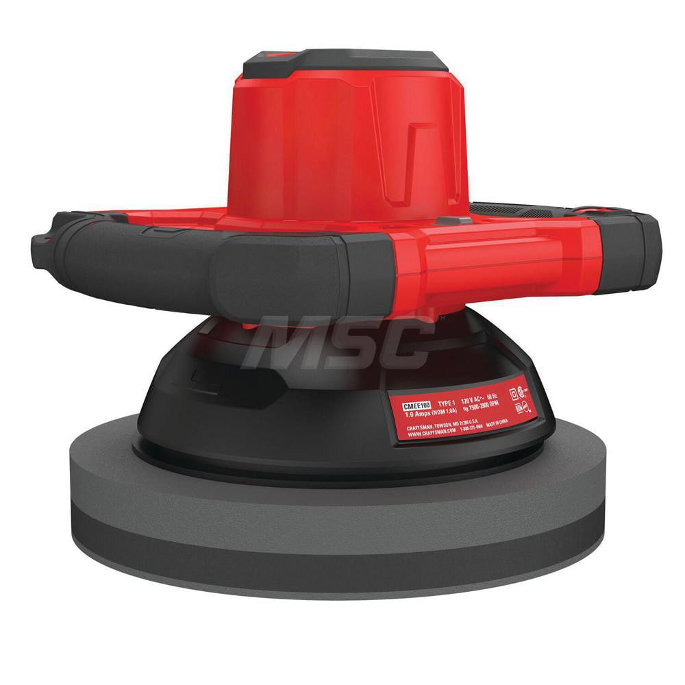 Craftsman CMEE100 Handheld Buffers & Polishers; Type: Polisher ; Product Type: Polisher ; Handle Type: D-Handle ; Pad Diameter: 10 in ; Reversible: No ; Voltage: 120.00 Image