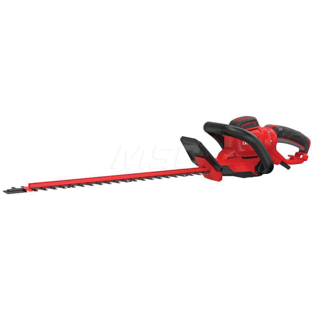 Craftsman CMEHTS824 Hedge Trimmer: Electric Power, Double-Sided Blade, 24" Cutting Width, 0.75" Cutting Depth, 120V, 24" Blade Length 
