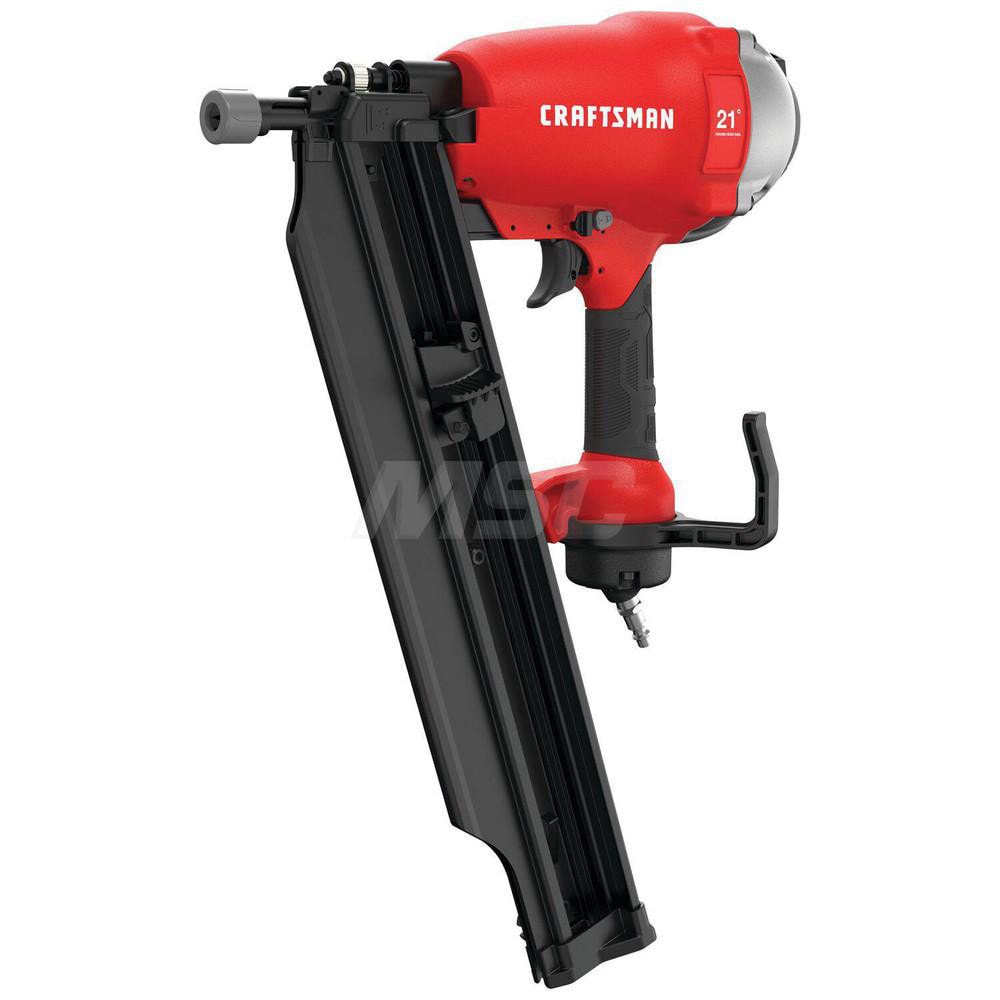 Craftsman CMP21PL Air Nailers; Nailer Type: Framing Nailer ; Nail Diameter: 0.148 in ; Nail Length: 3.5 in ; For Nail Shank Diameter: 0.148in ; For Nail Head Type: Flat ; Air Pressure: 120 psi Image