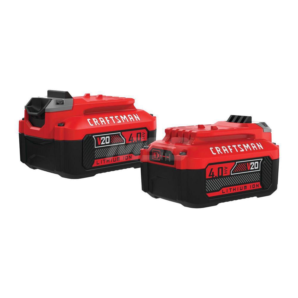 Craftsman CMCB204-2 Power Tool Battery: 20V, Lithium-ion Image