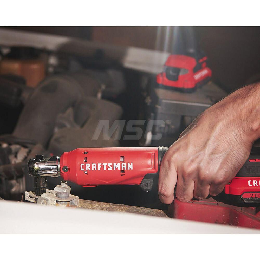Craftsman Cordless Ratchet 20V, 3/8" Drive, 300 RPM, 35 ft/lb Torque