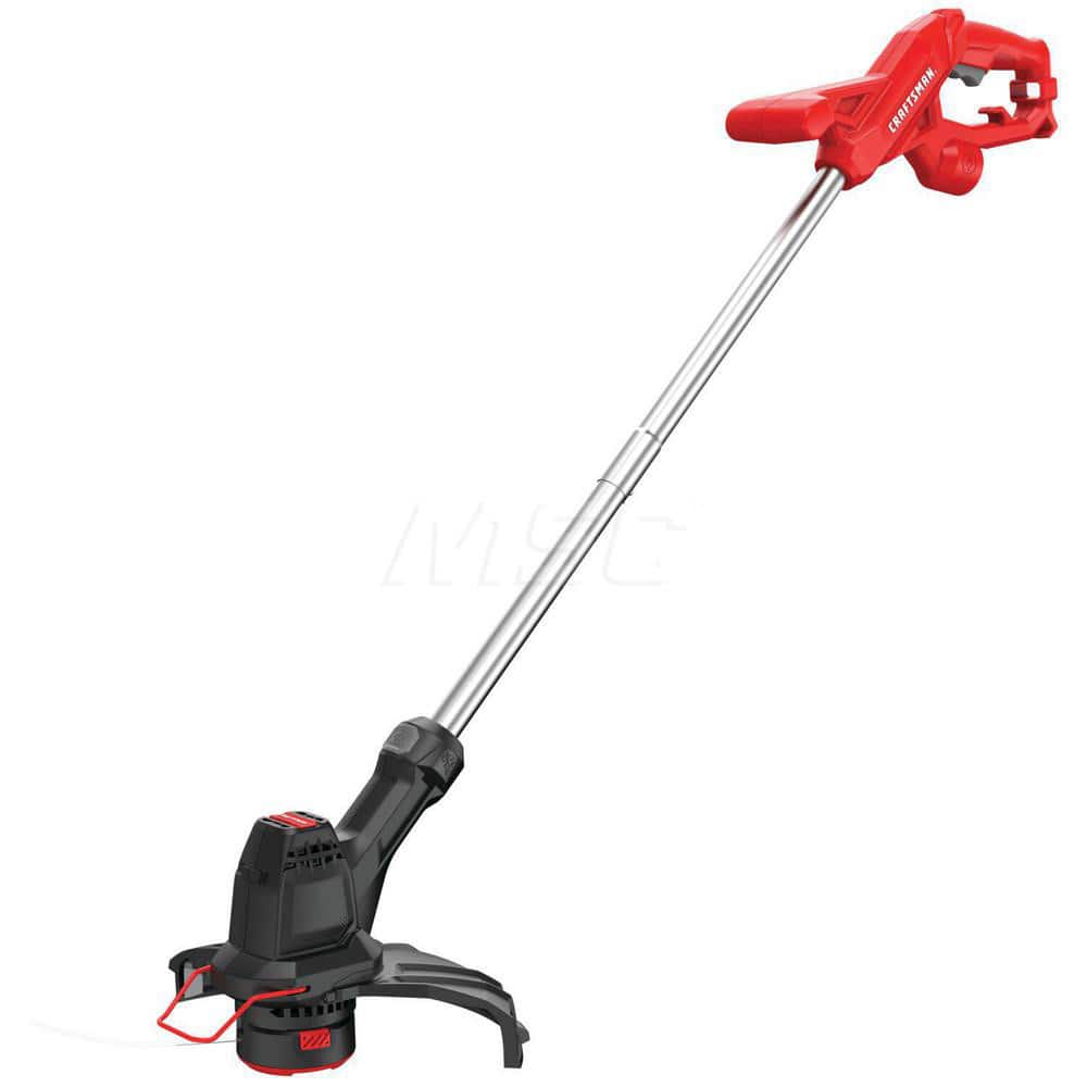 Craftsman CMEST900 String Trimmer: Corded Electric Power, 12" Cutting Width, Straight Shaft, 25" Shaft Length 