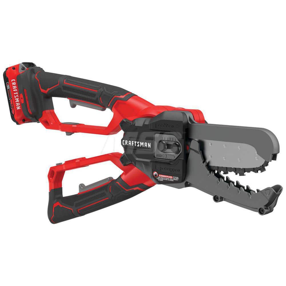 Craftsman CMCCSL621D1 Hedge Trimmer: Battery Power, Double-Sided Blade, 4" Cutting Width, 4" Cutting Depth, 20V, 6" Blade Length 