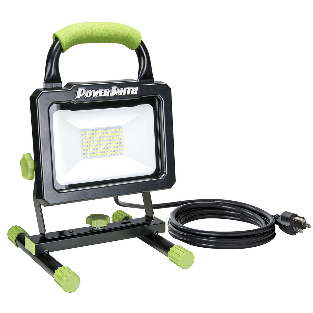 PowerSmith Garage Work Lights; 120V 7000LUM BLK CORDED PORT LED