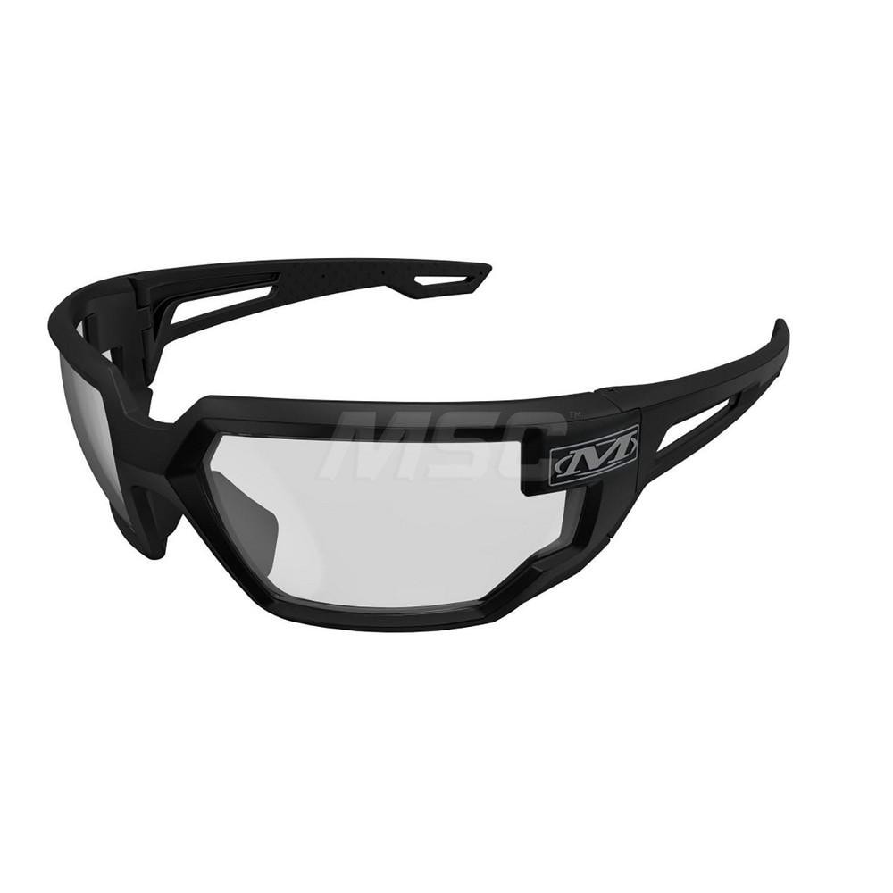Safety Glass: Anti-Fog & Scratch-Resistant, Polycarbonate, Clear Lenses, Full-Framed