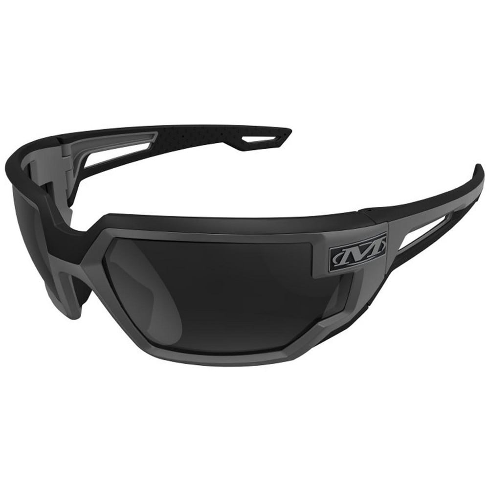 Safety Glass: Anti-Fog & Scratch-Resistant, Polycarbonate, Smoke Lenses, Full-Framed