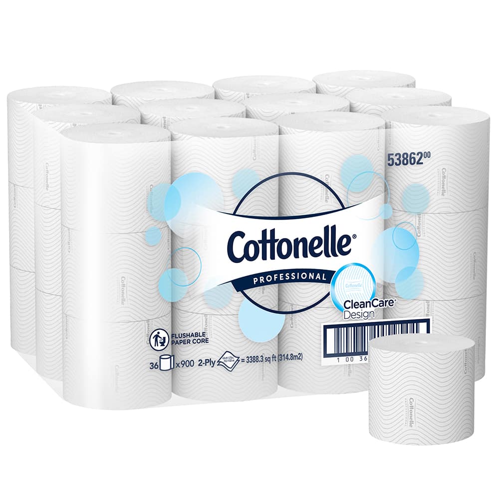 Kleenex 53862 Bathroom Tissue: Coreless Roll, 2-Ply 