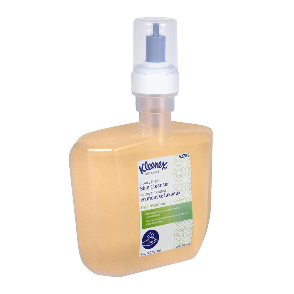 Botanics Luxury Foam Skin Cleanser, 1.2 L Clear, Fresh Scent Automatic Hand Soap Refills for Kimberly-Clark Professional ICON & Scott Pro Automatic Dispensers