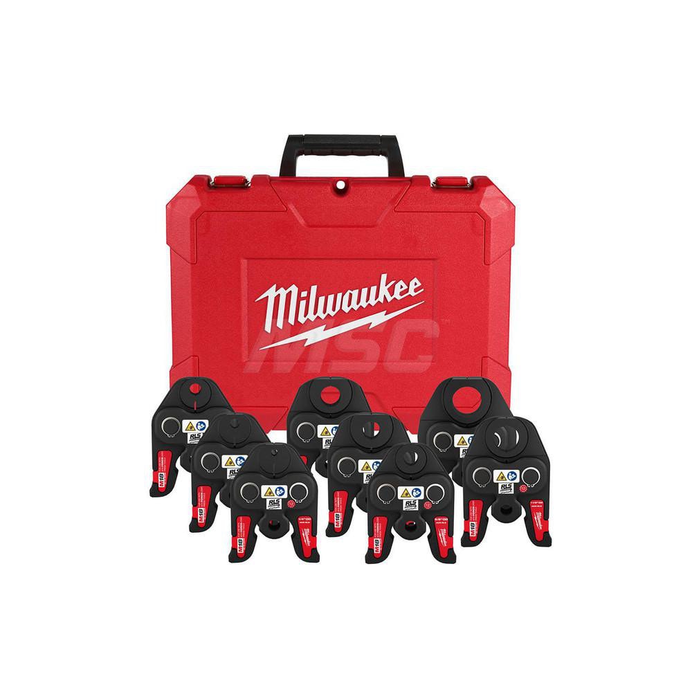 Milwaukee Tool 49-16-2660R Presser Replacement Jaws; Jaw Size Range: 1/4" to 1-3/8" (Inch); Cuts Material Type: Steel, Stainless Steel Image