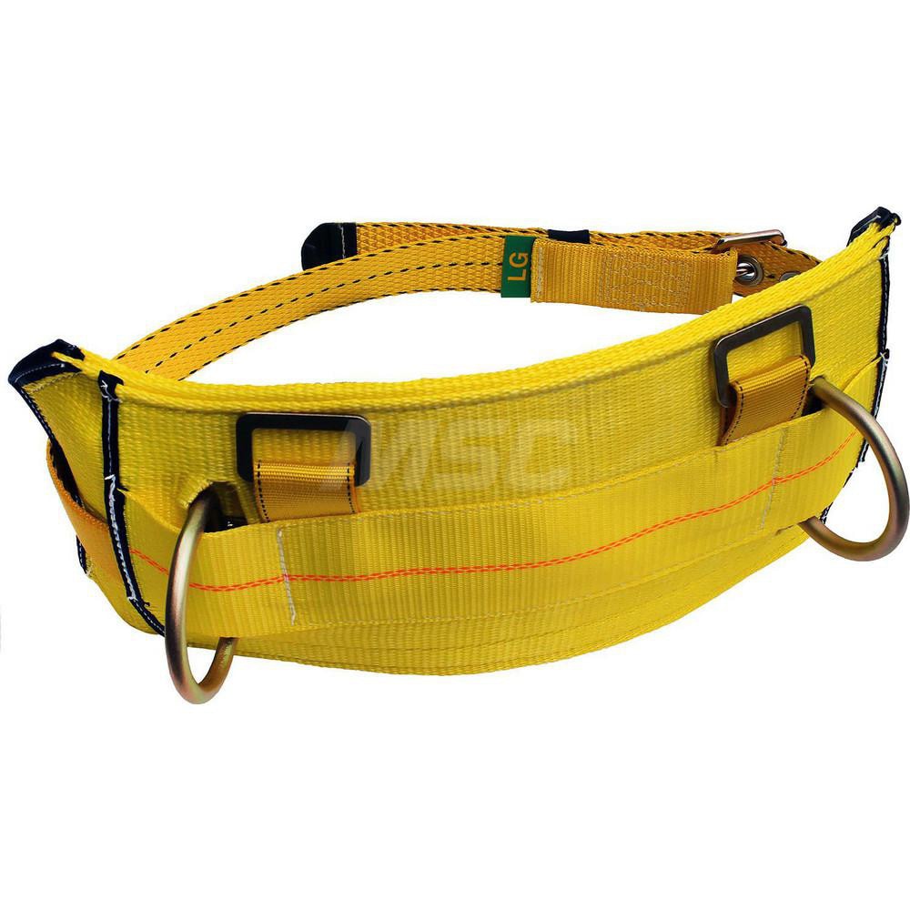 Body Belts; Belt Type: Body Belt ; Belt Size: Small ; Load Capacity: 310lb; 141kg ; Number of D-Rings: 2 ; Padding/Lining: Waist Padding ; D-Ring Location: Front