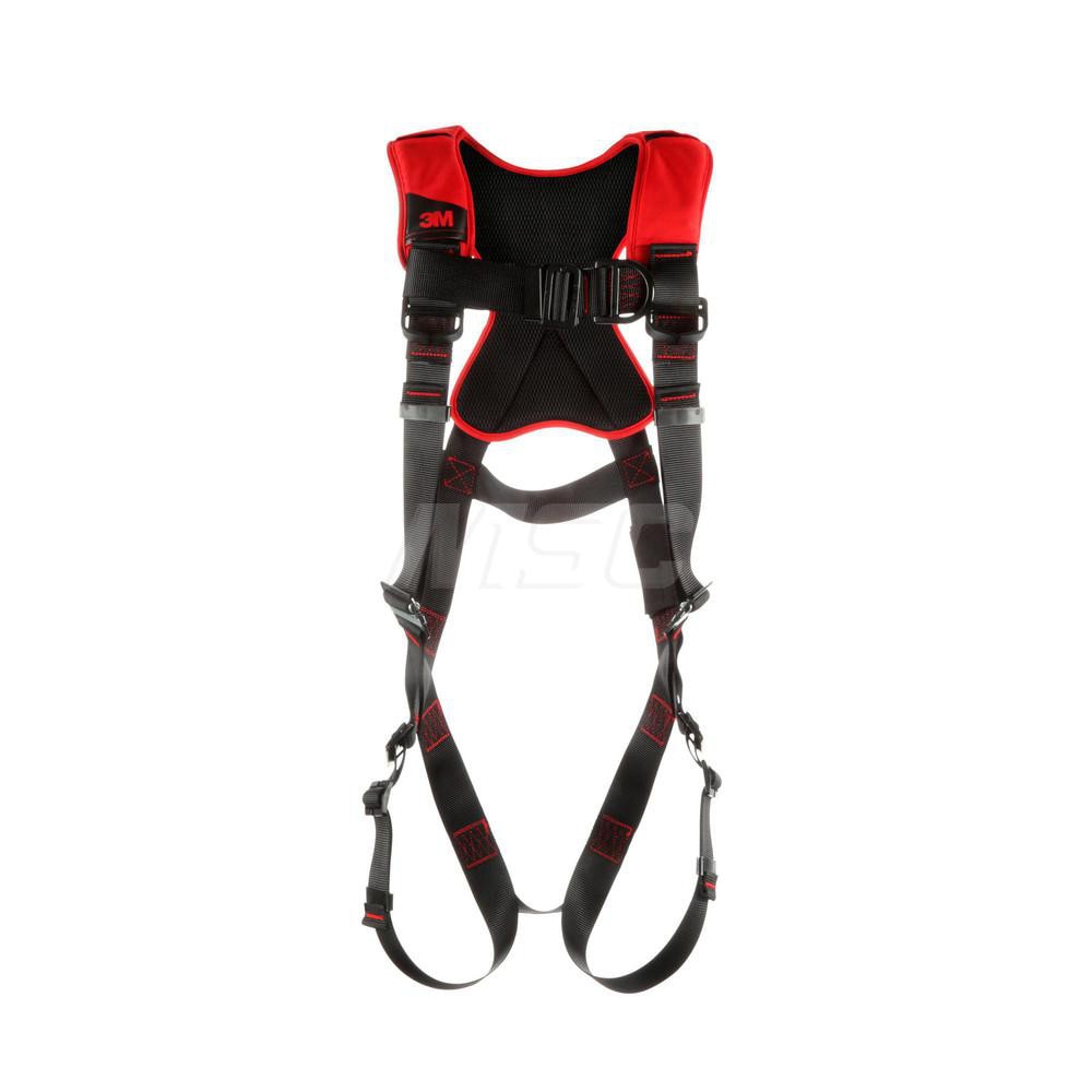 Fall Protection Harnesses: 420 Lb, Vest Style, Size Small, For Climbing, Polyester, Back & Front