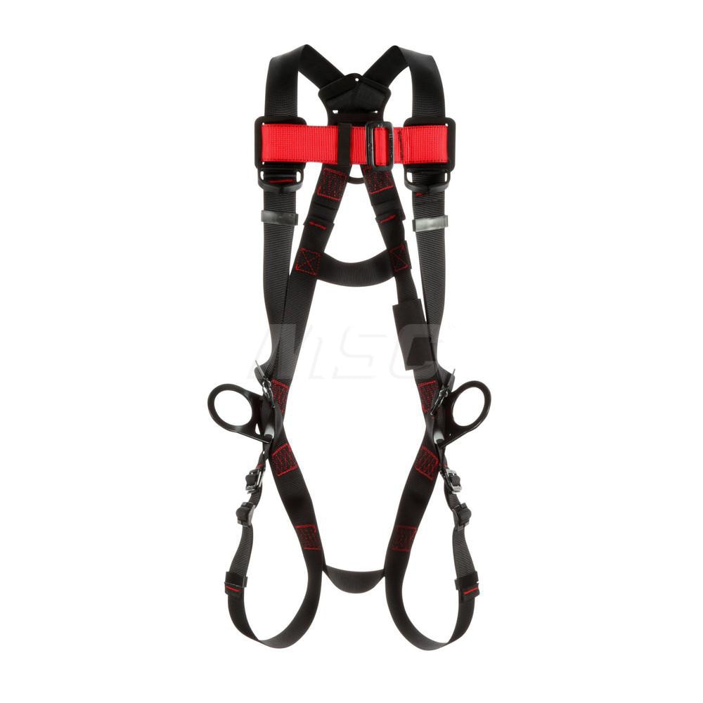 Fall Protection Harnesses: 420 Lb, Vest Style, Size Small, For Positioning, Polyester, Back & Side
